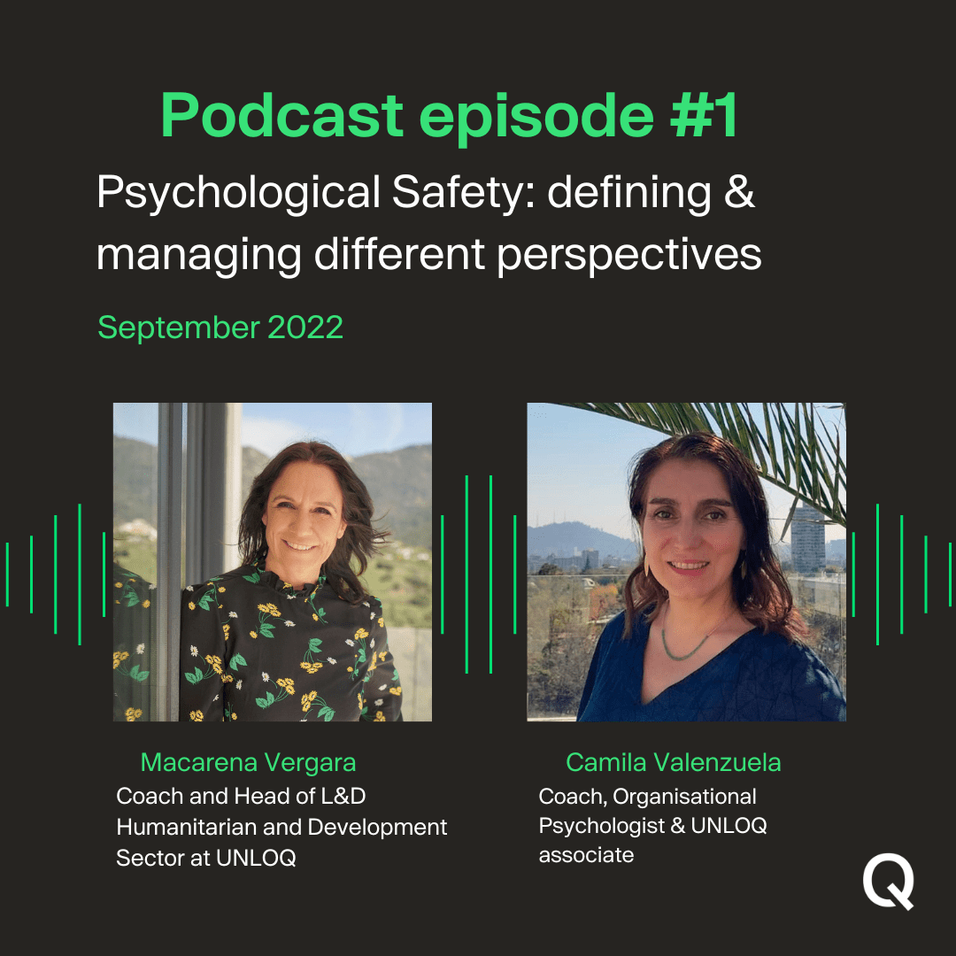 Psychological Safety by Macarena Vergara and Camila Valenzuela